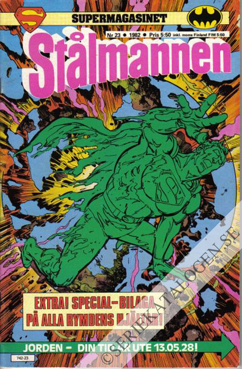 Framsida på Supermagasinet #23 (1982)