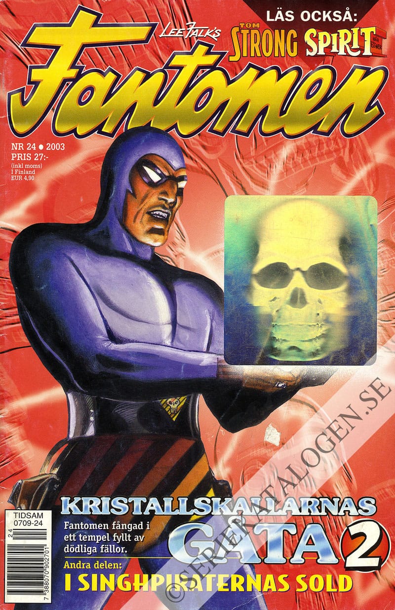 Framsida på Fantomen #24 (2003)