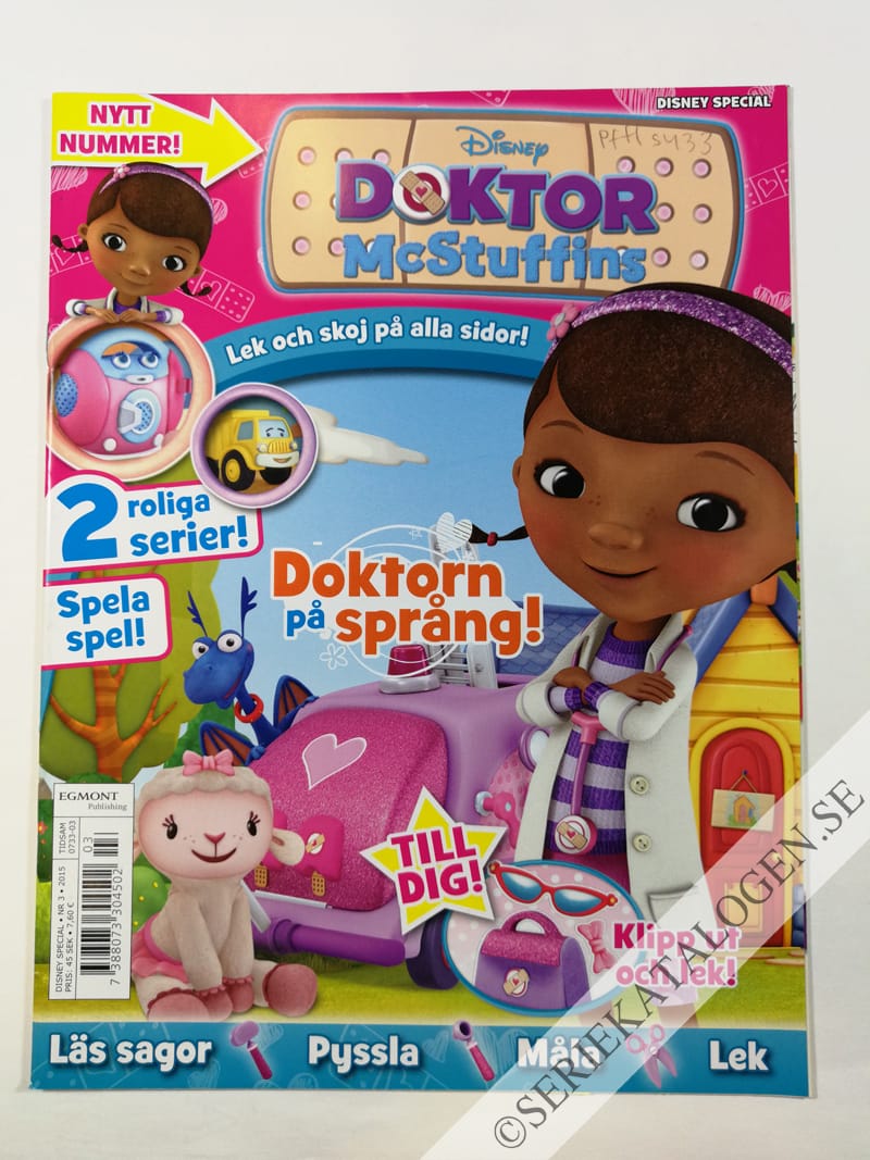 Framsida på Disney special Doktor McStuffins (2015)