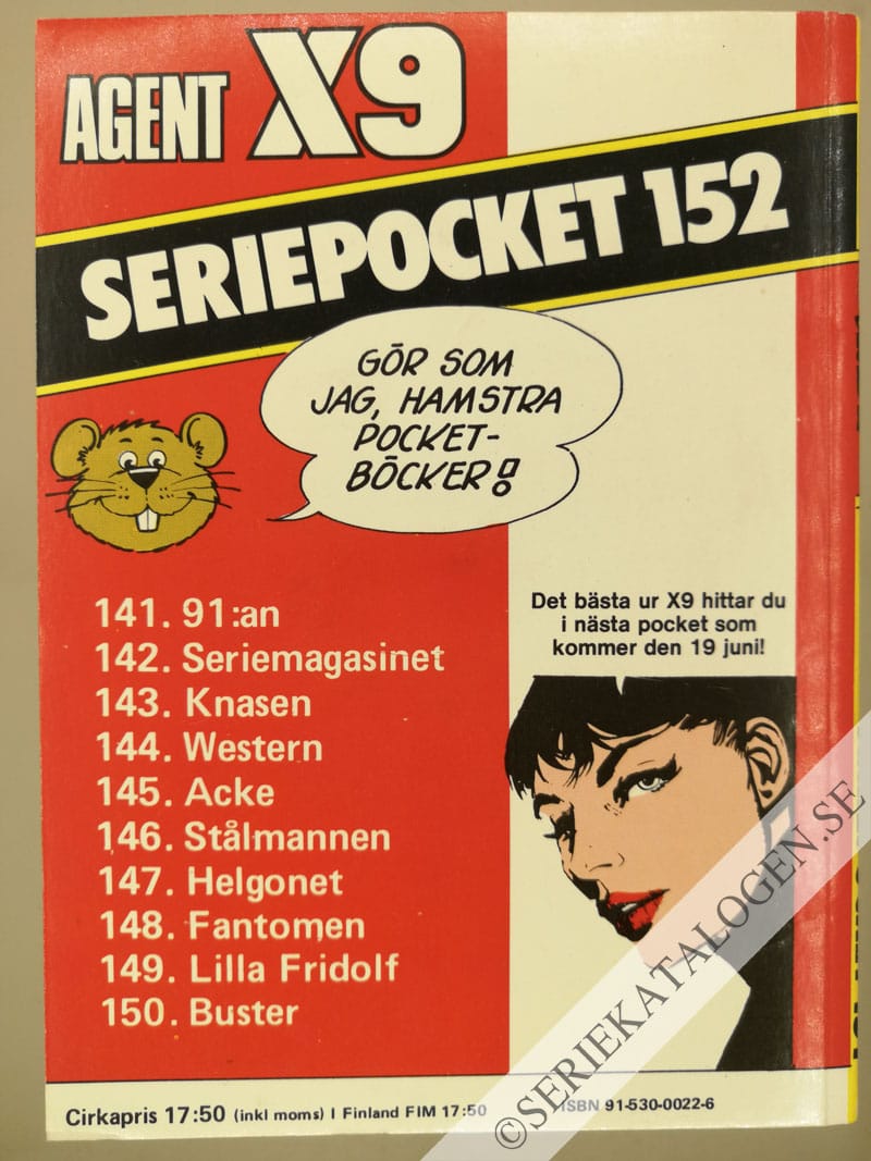Baksida på Blondie (1985)
