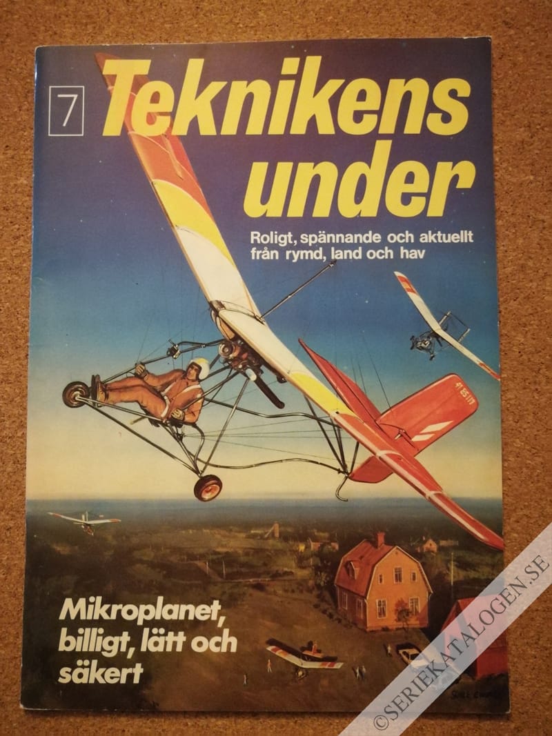 Framsida på Teknikens under #7 (1982)