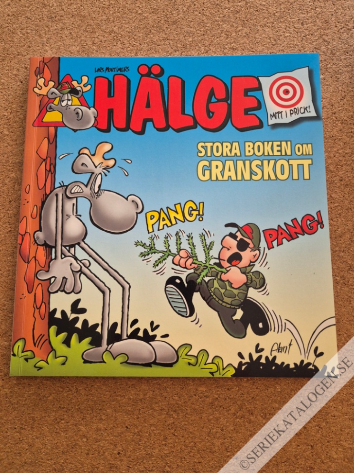 Framsida på Hälge - stora boken... Stora boken om granskott (2017)