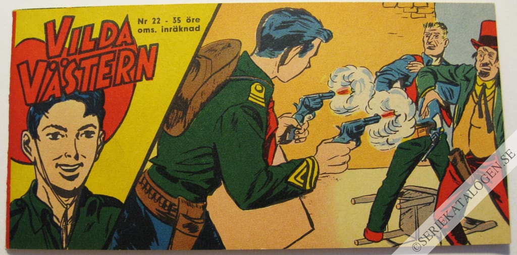 Framsida på Vilda Västern #22 (1962)