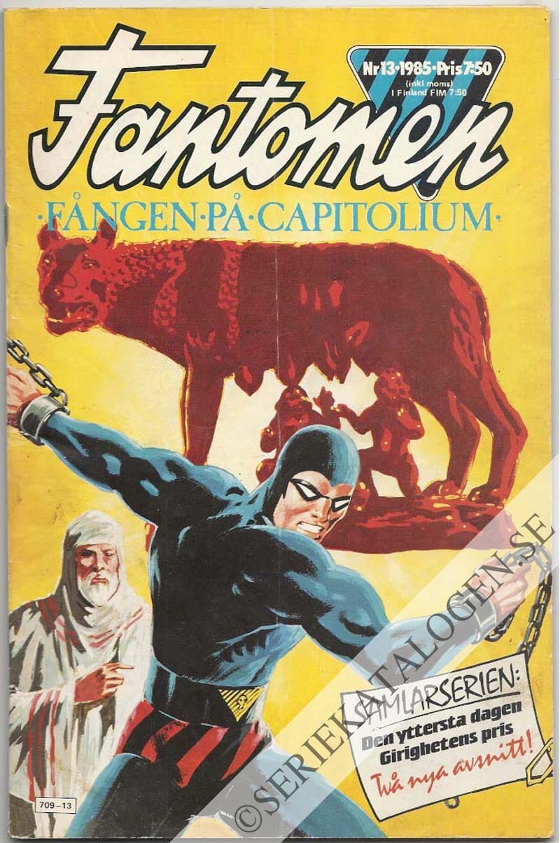 Framsida på Fantomen #13 (1985)
