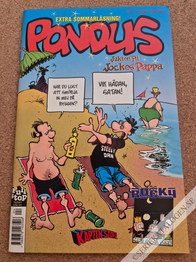 Framsida på Pondus #4 (2003)