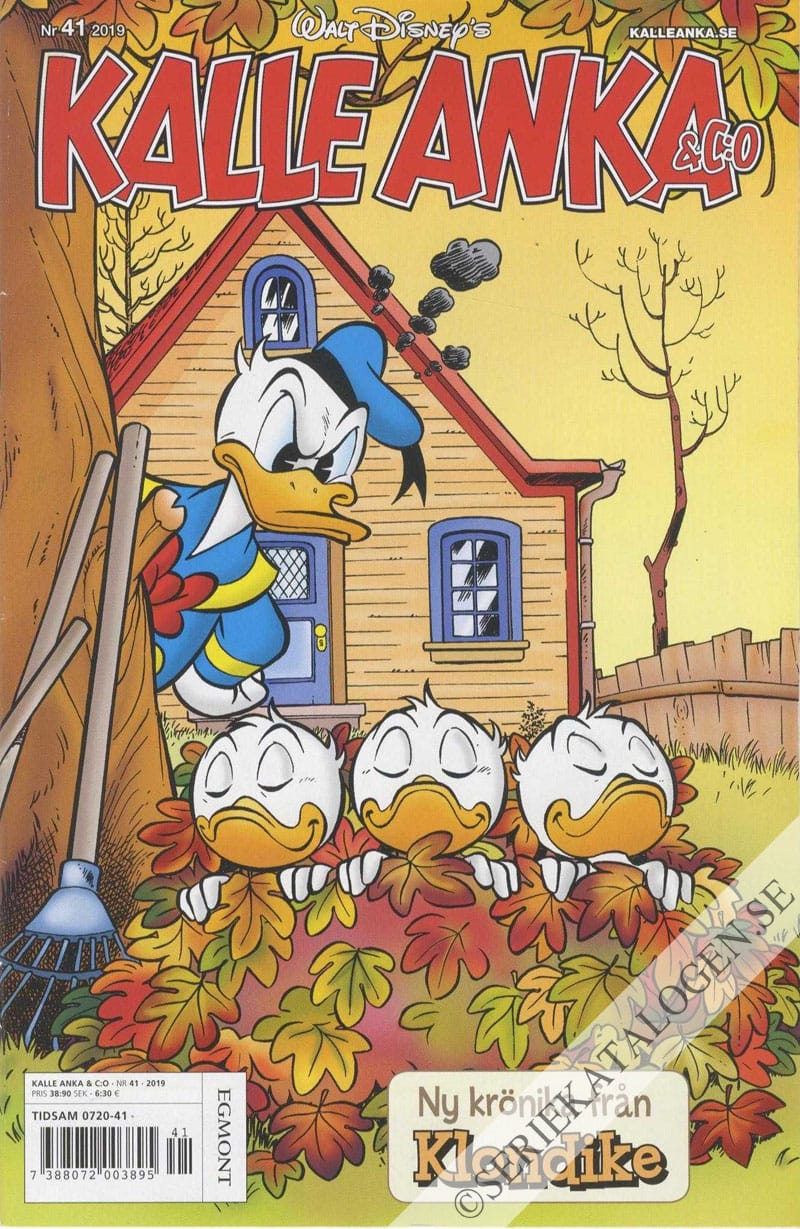 Framsida på Kalle Anka & C:o #41 (2019)