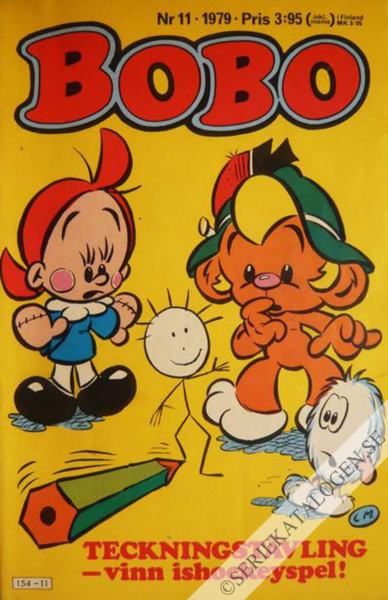 Framsida på Bobo #11 (1979)