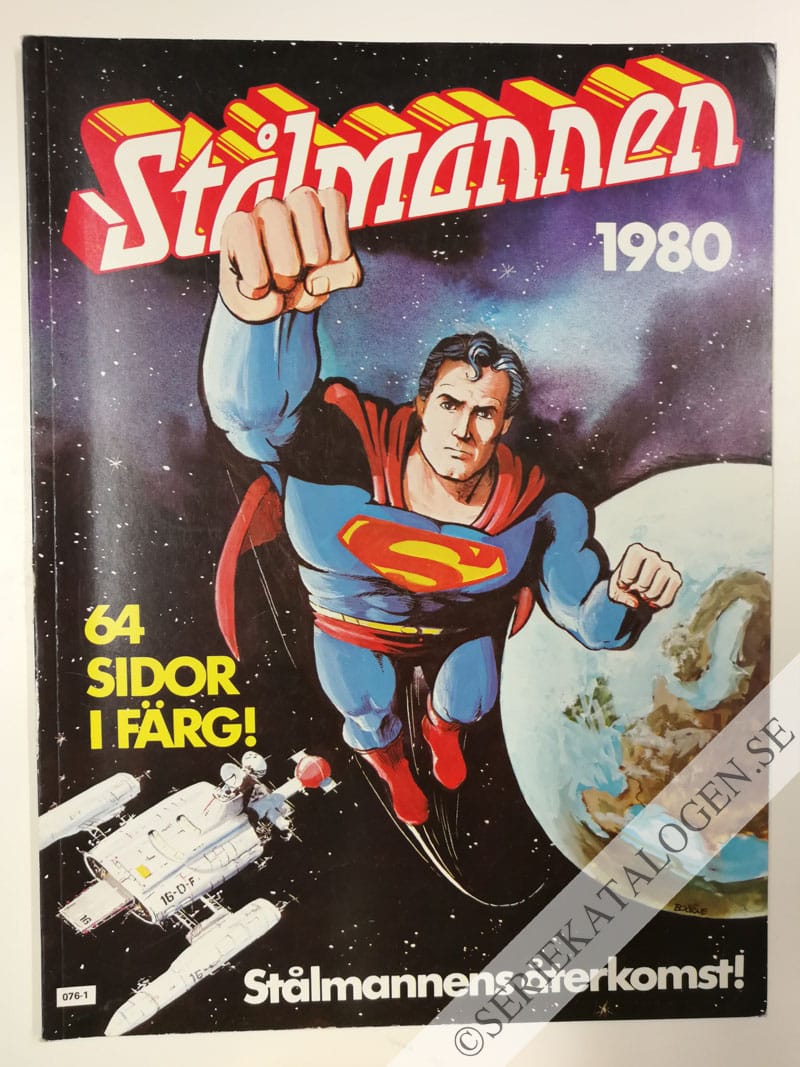 Framsida på Stålmannen Stålmannens återkomst! (1980)
