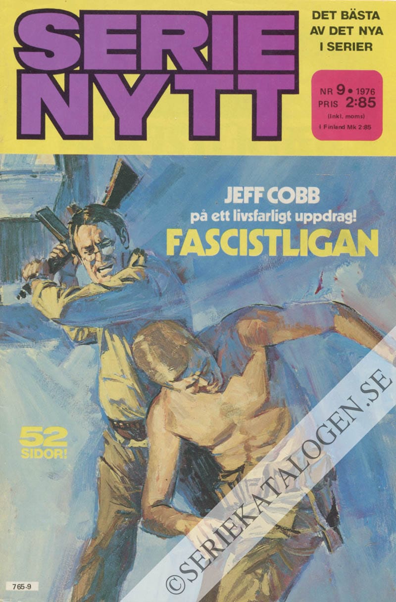 Framsida på Serie-Nytt #9 (1976)