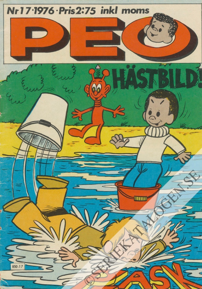 Framsida på Peo #17 (1976)