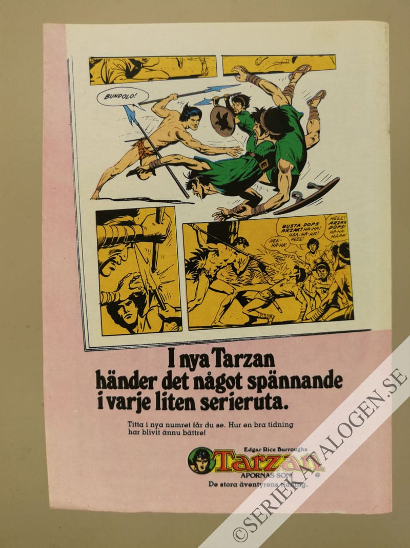 Baksida på Sabotagestyrkan (1986)