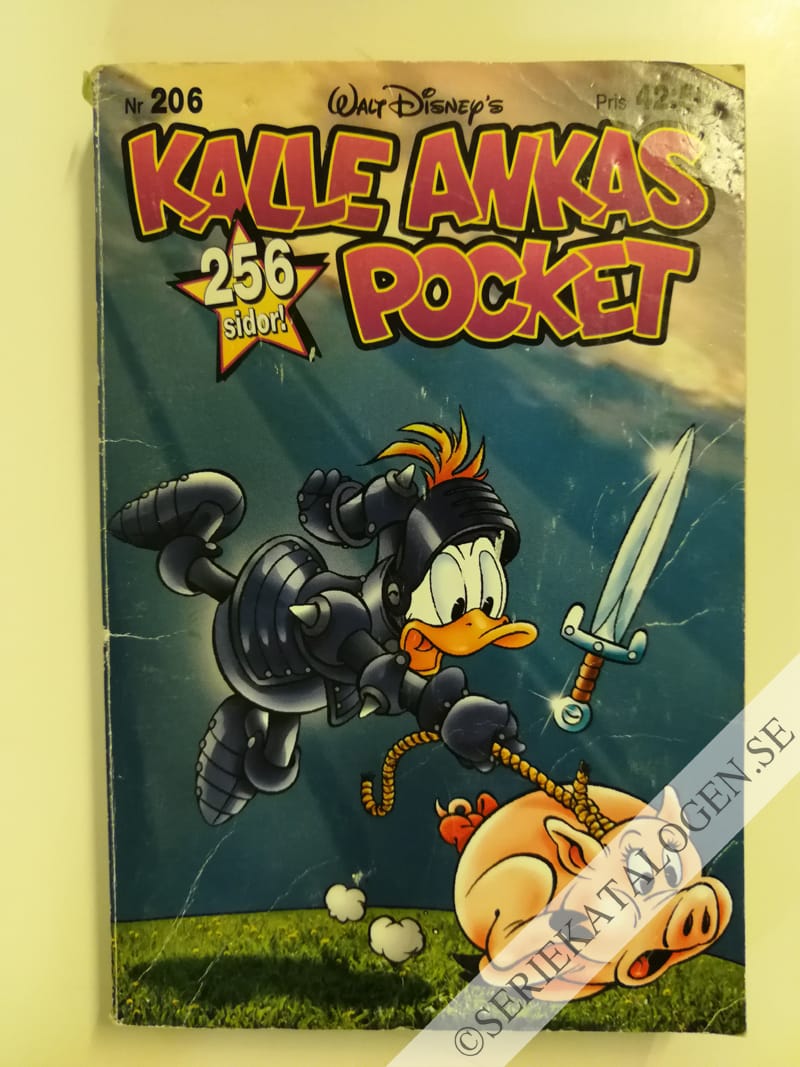 Framsida på Kalle Ankas pocket #206 (1997)