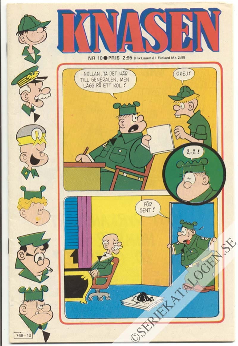 Framsida på Knasen #10 (1976)