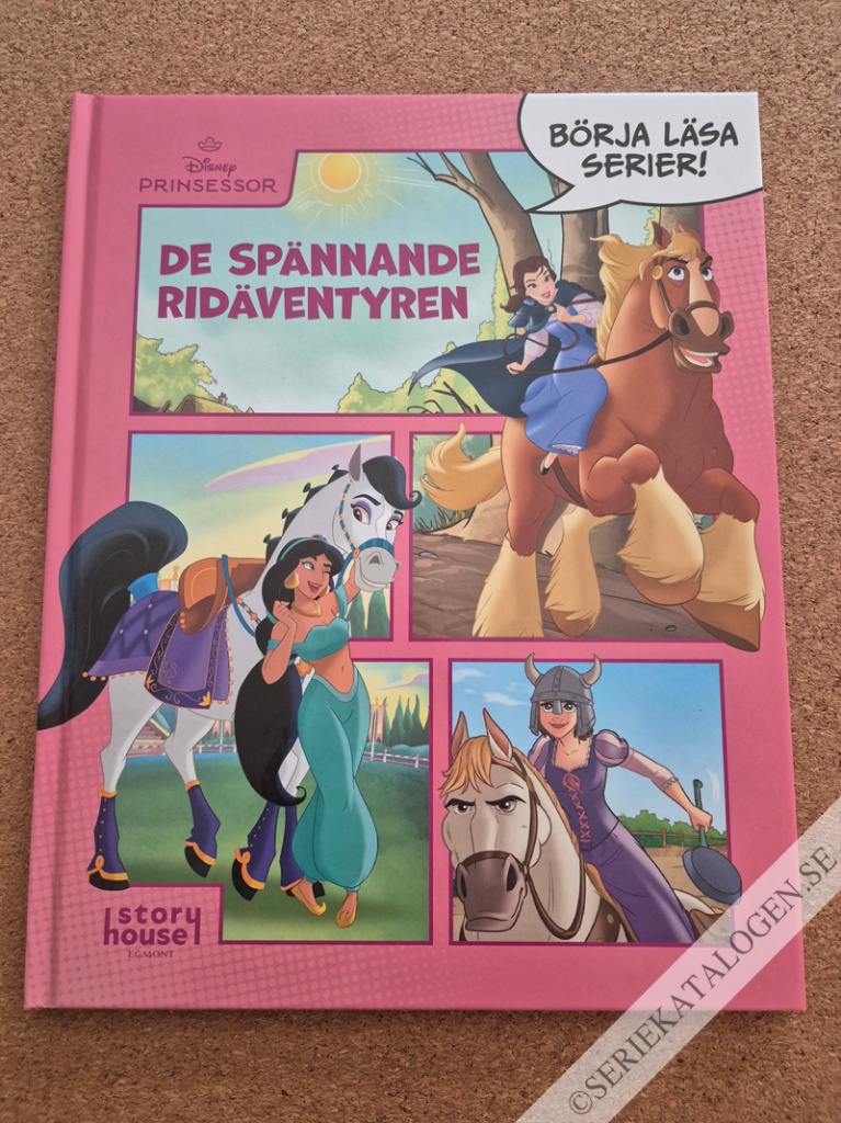 Framsida på Börja läsa serier Prinsessor - De spännande ridäventyren (2025)