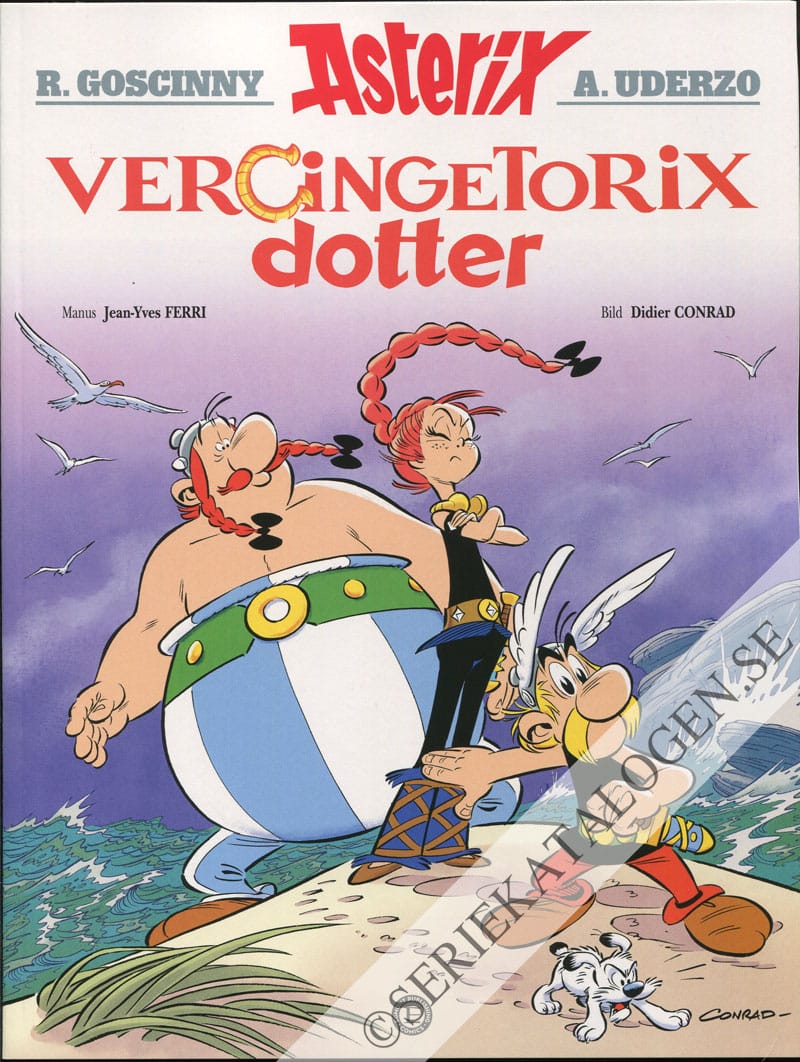 Framsida på Asterix Vercingetorix dotter (2019)