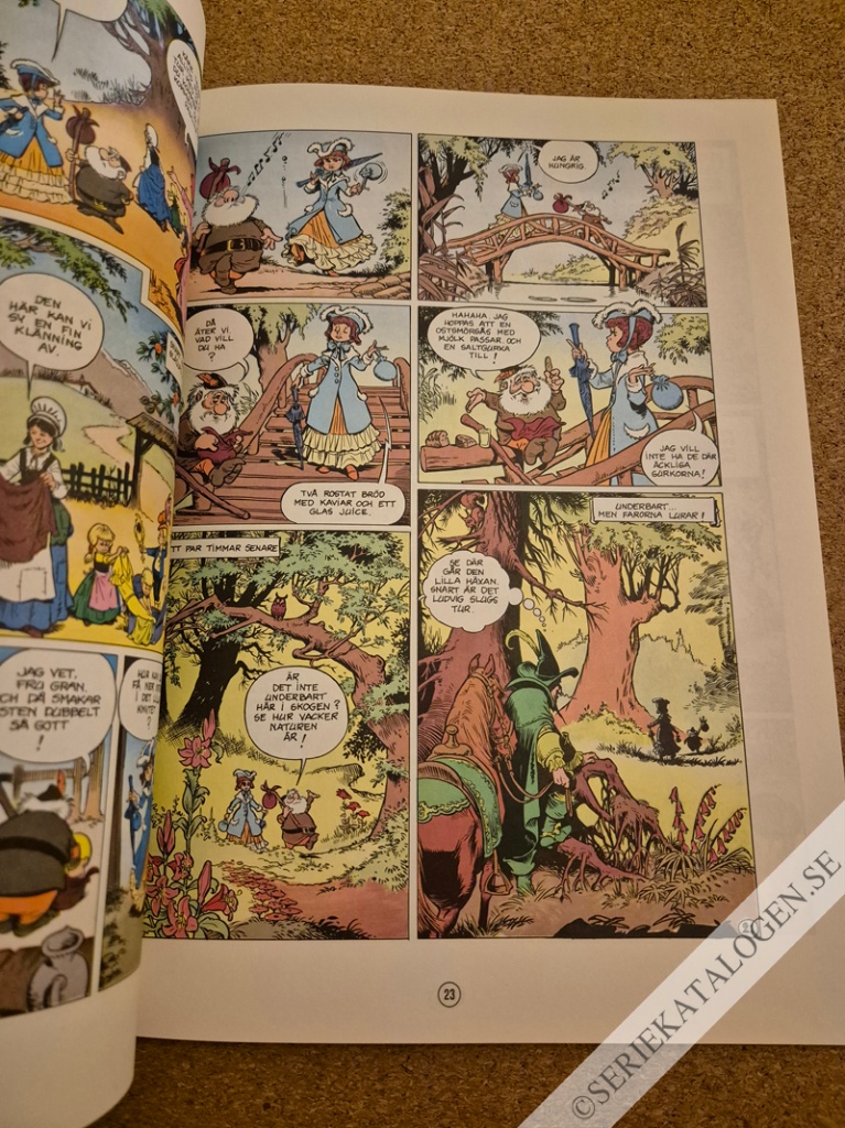 Exempel på Den bortskämda prinsessan (1981)