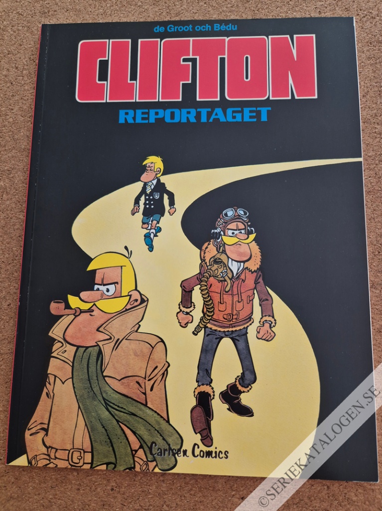 Framsida på Clifton Reportaget (1985)