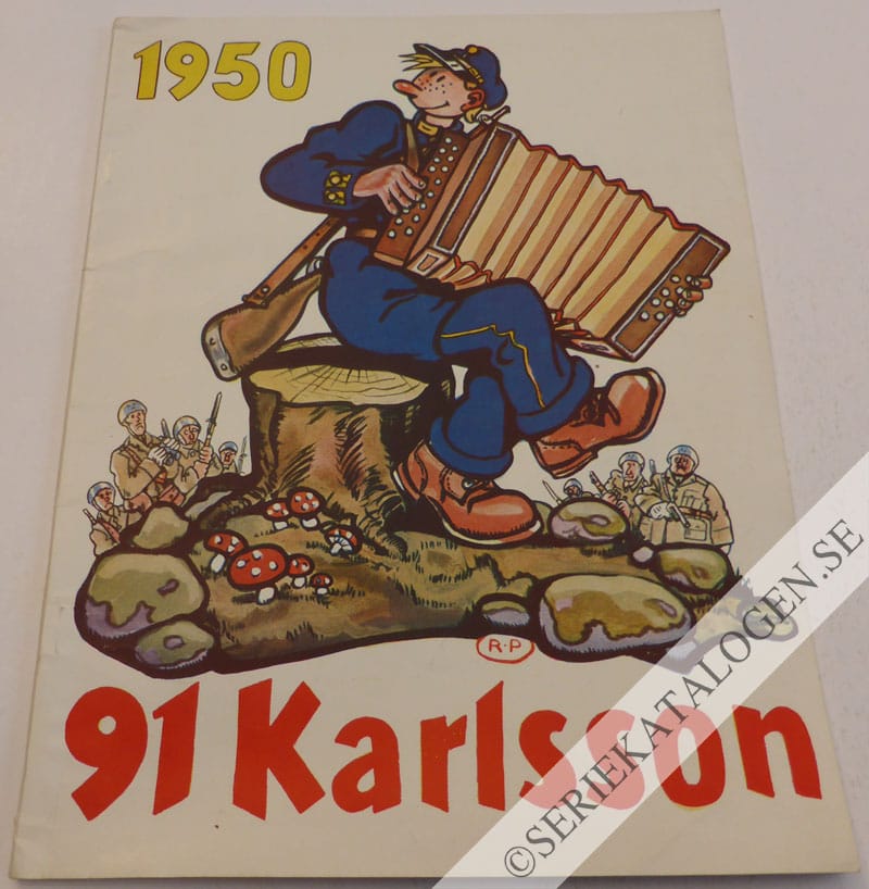 Framsida på 91 Karlsson # (1950)