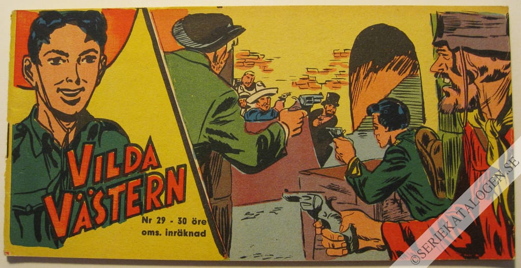 Framsida på Vilda Västern #29 (1960)
