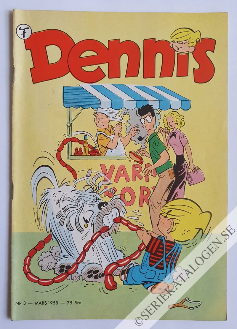 Framsida på Dennis #3 (1958)
