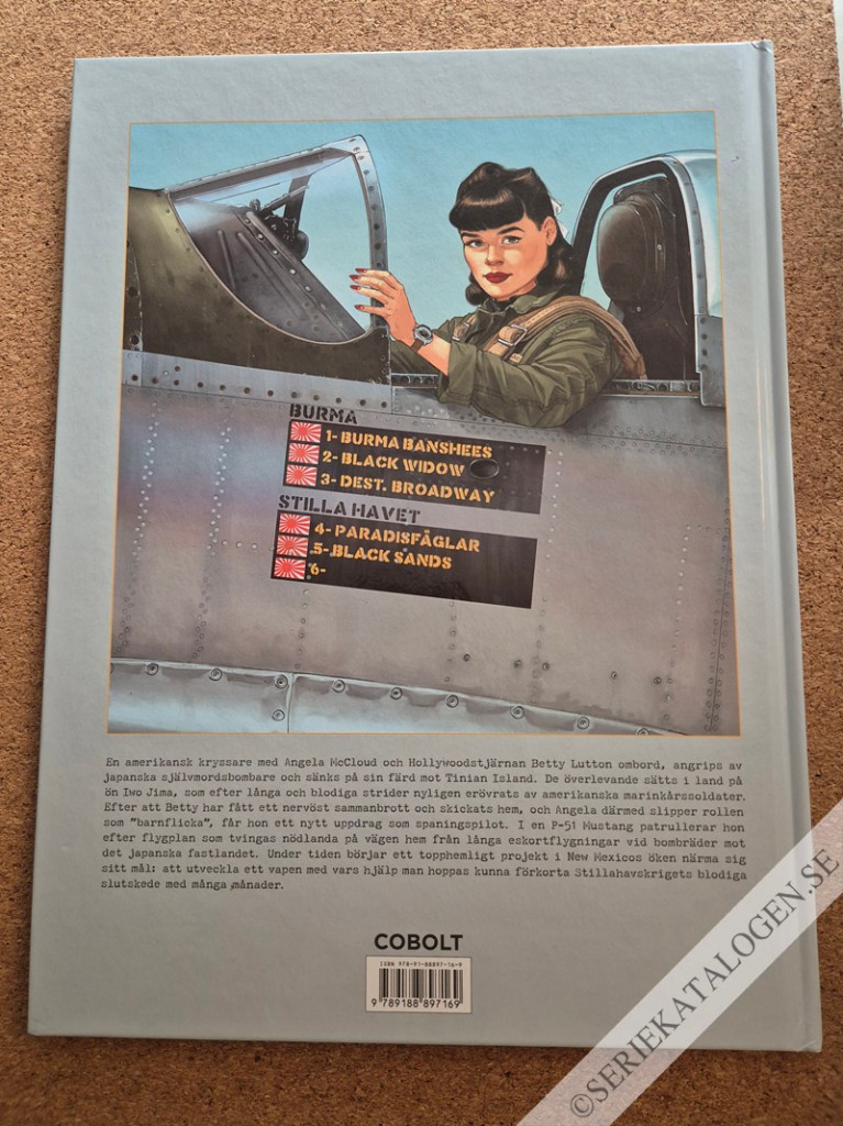 Baksida på Black sands (2020)