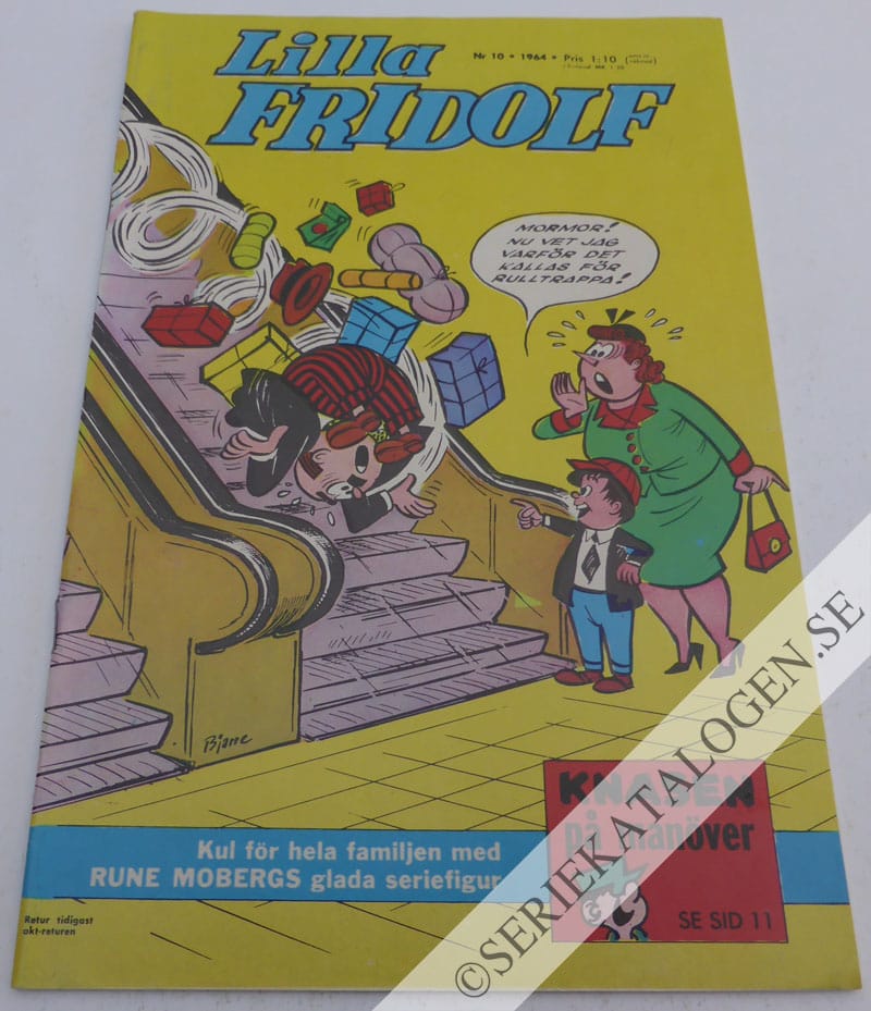 Framsida på Lilla Fridolf #10 (1964)