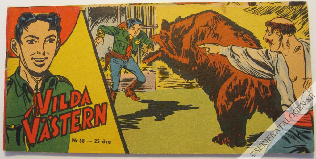 Framsida på Vilda Västern #38 (1958)