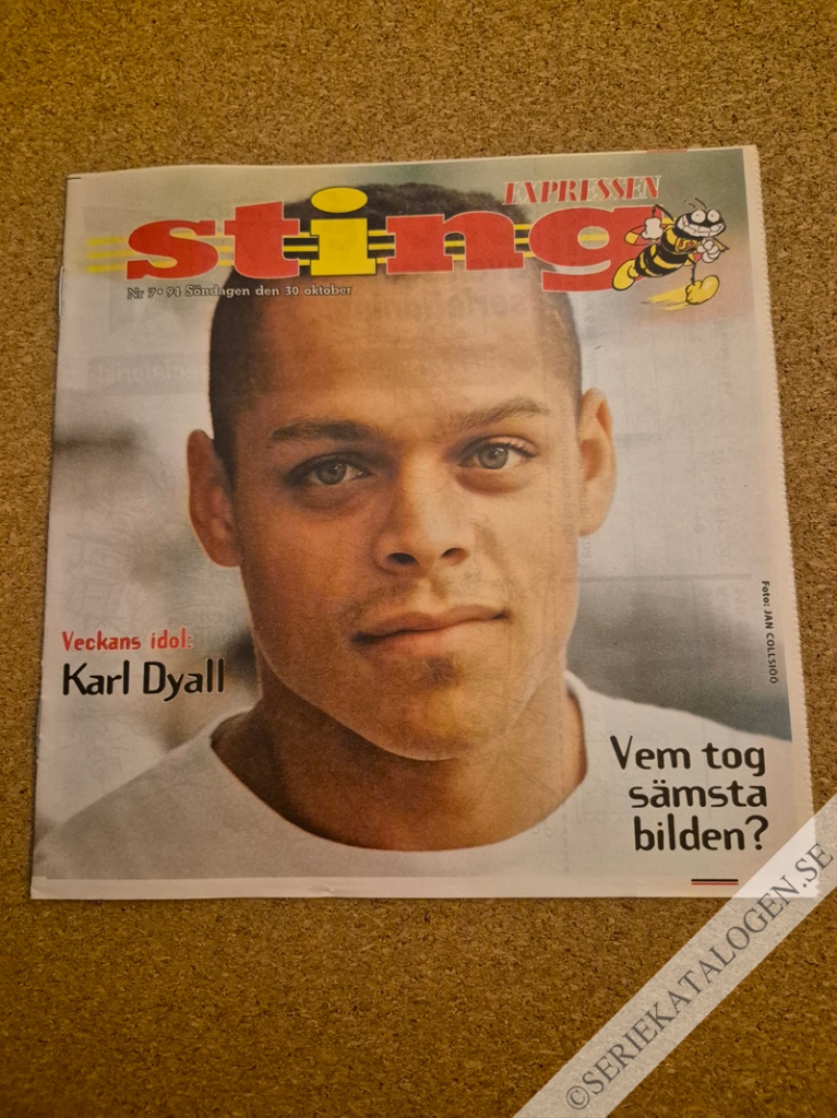 Framsida på Sting-Expressen #7 (1994)