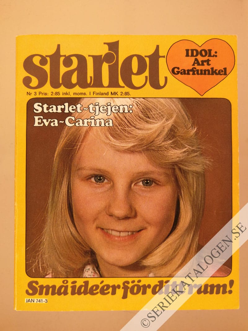 Framsida på Starlet #3 (1977)
