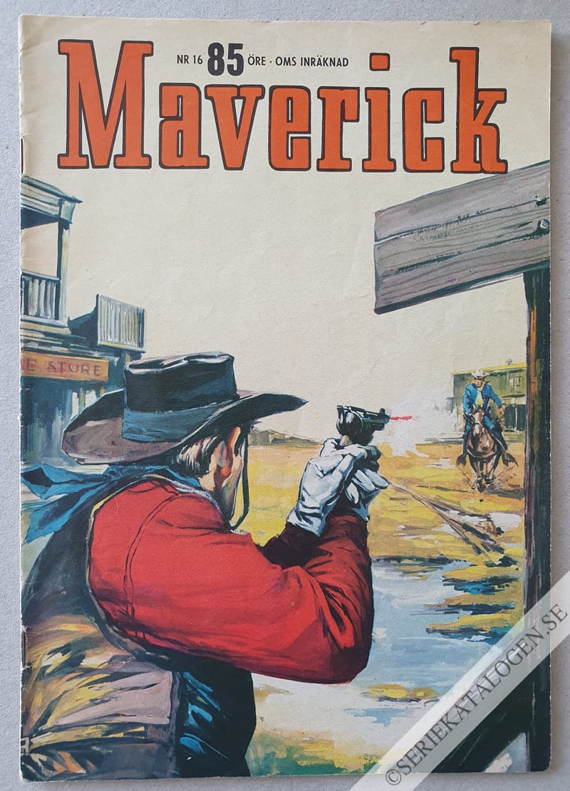 Framsida på Maverick #16 (1965)