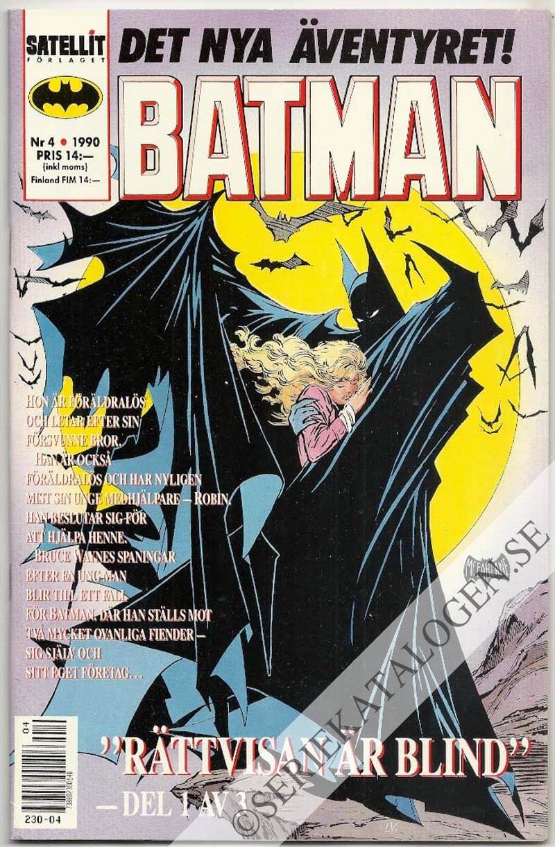 Framsida på Batman #4 (1990)