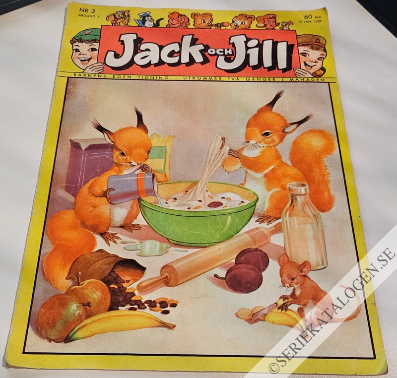 Framsida på Jack och Jill #12 (1957)