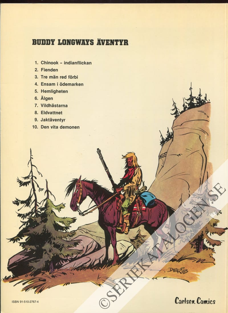 Baksida på Den vita demonen (1981)