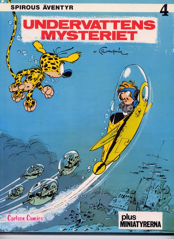 Framsida på Undervattensmysteriet / Miniatyrerna (1980)