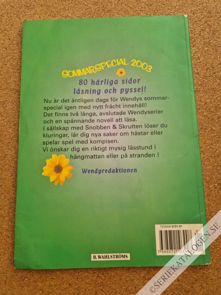 Baksida på Sommarspecial (2003)