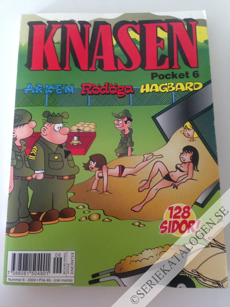 Framsida på Knasen pocket #6 (2009)