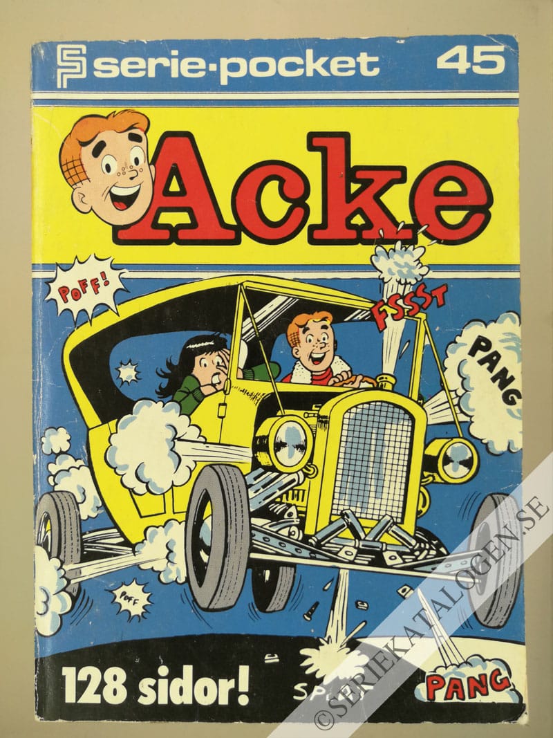 Framsida på Seriepocket Acke (1976)