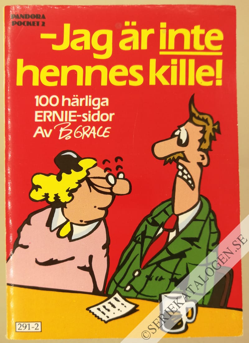 Framsida på Pandora pocket - Jag är inte hennes kille! (1989)