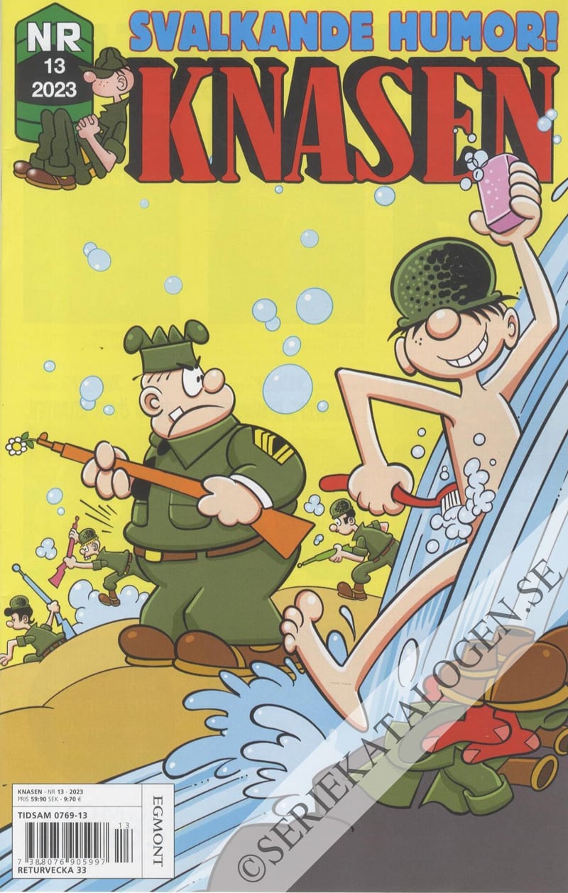 Framsida på Knasen #13 (2023)