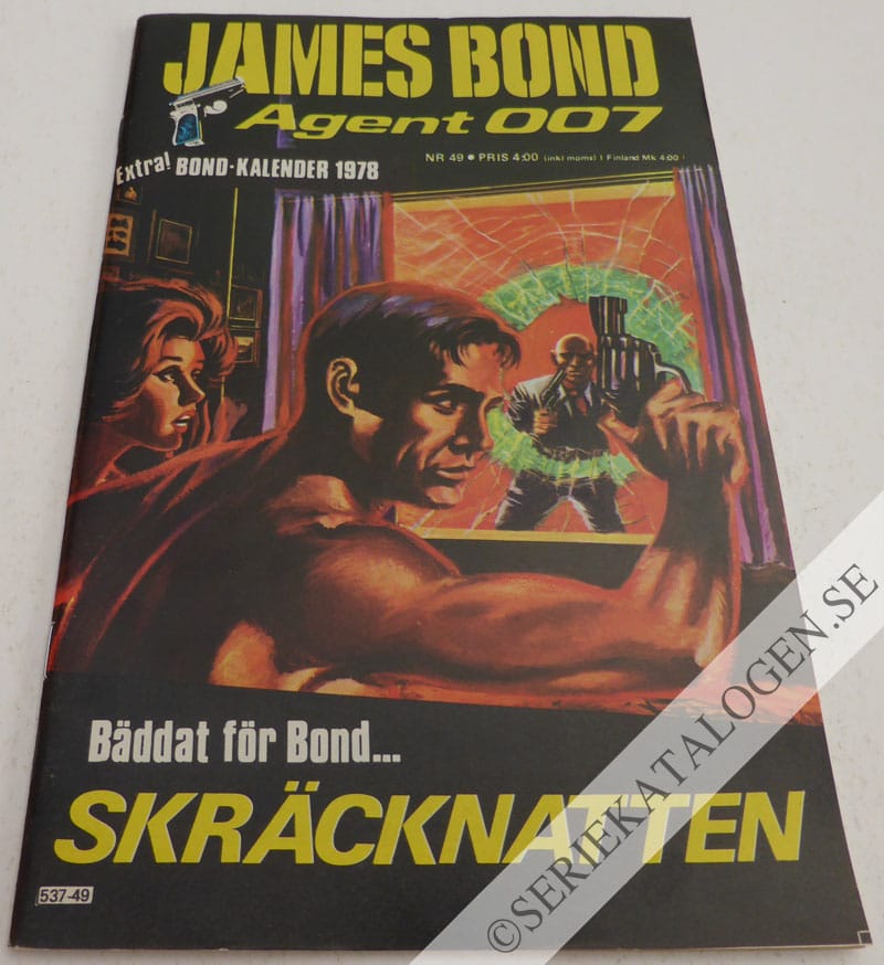 Framsida på James Bond agent 007 #49 (1977)
