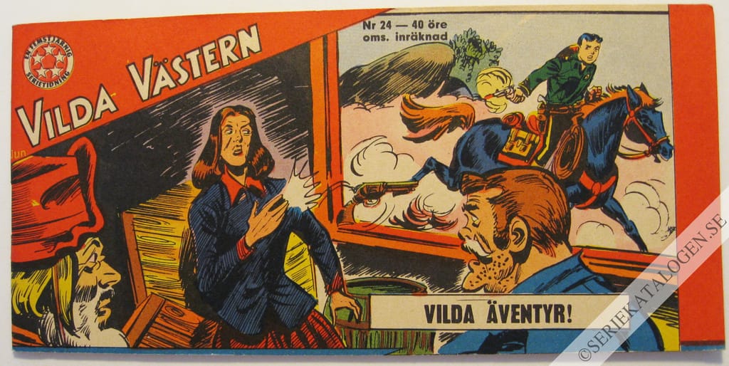 Framsida på Vilda Västern #24 (1966)