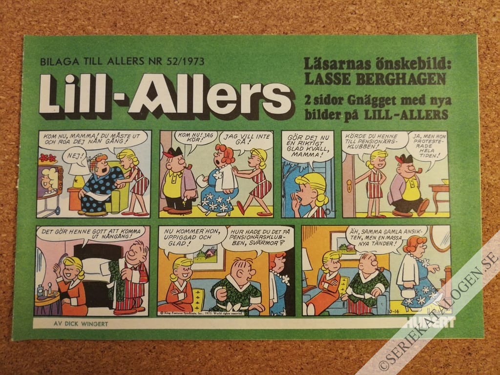 Framsida på Lill-Allers #52 (1973)