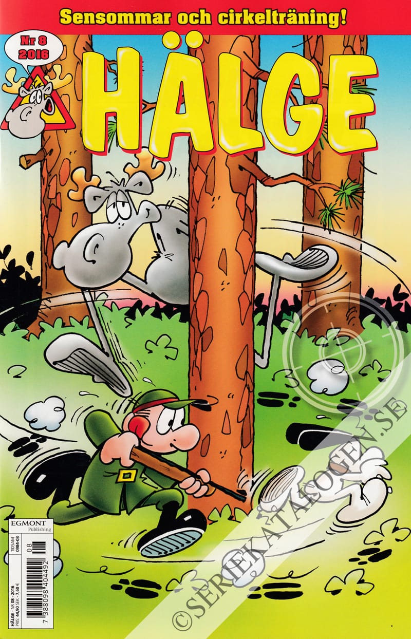 Framsida på Hälge #8 (2016)