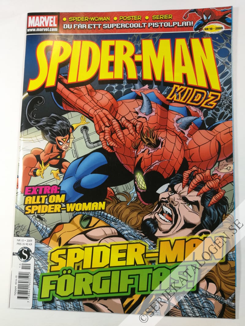 Framsida på Spider-Man Kidz #10 (2009)