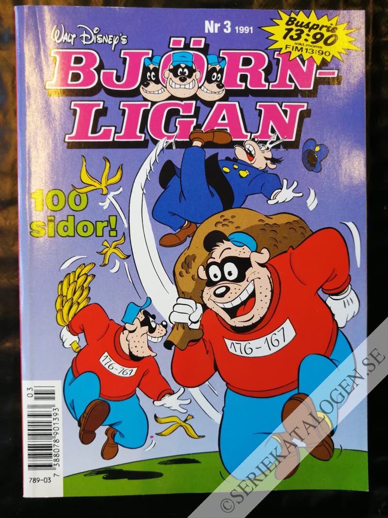 Framsida på Björnligan #3 (1991)