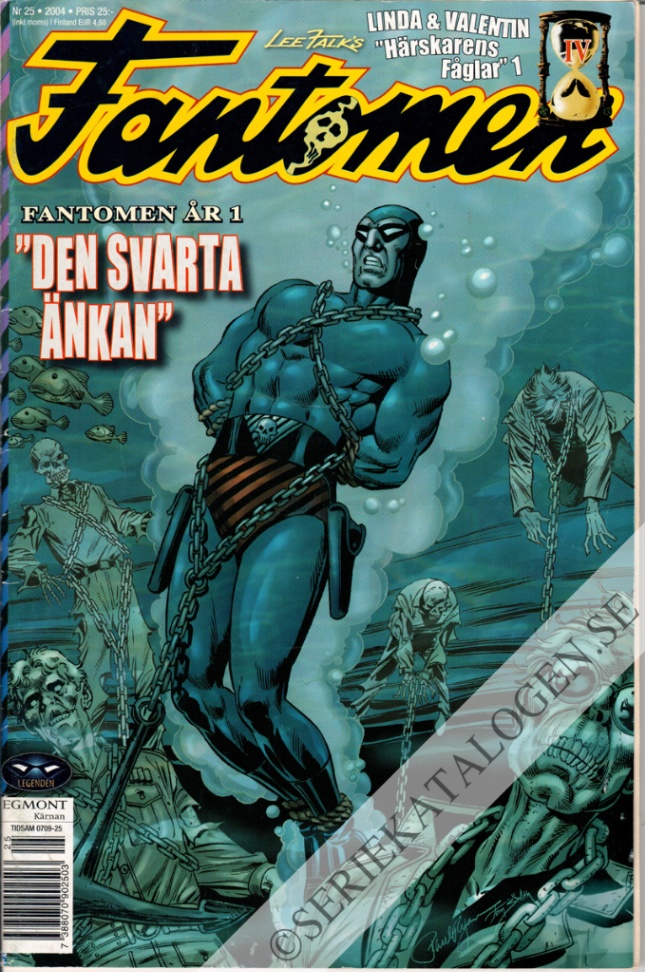 Framsida på Fantomen #25 (2004)