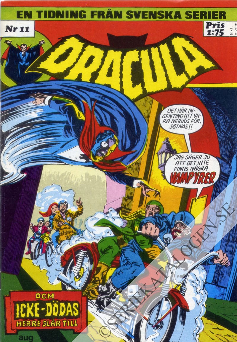 Framsida på Dracula #11 (1973)