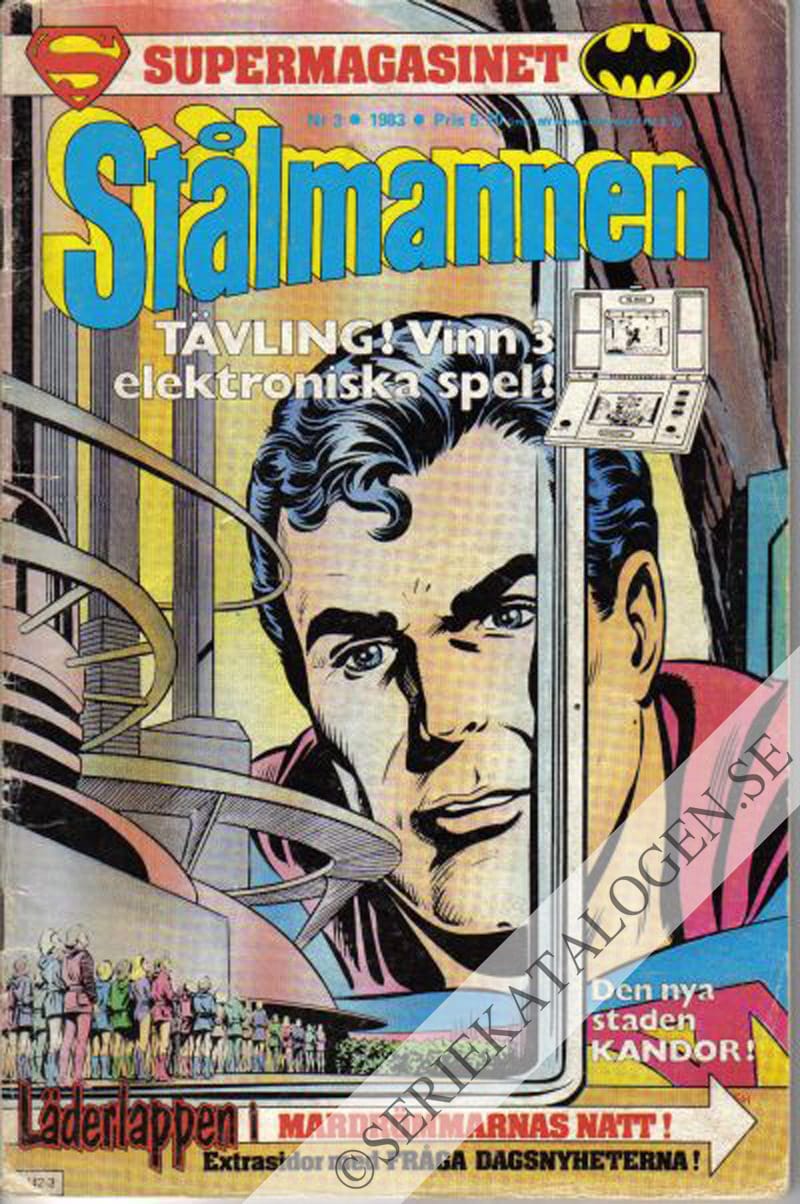 Framsida på Supermagasinet #3 (1983)