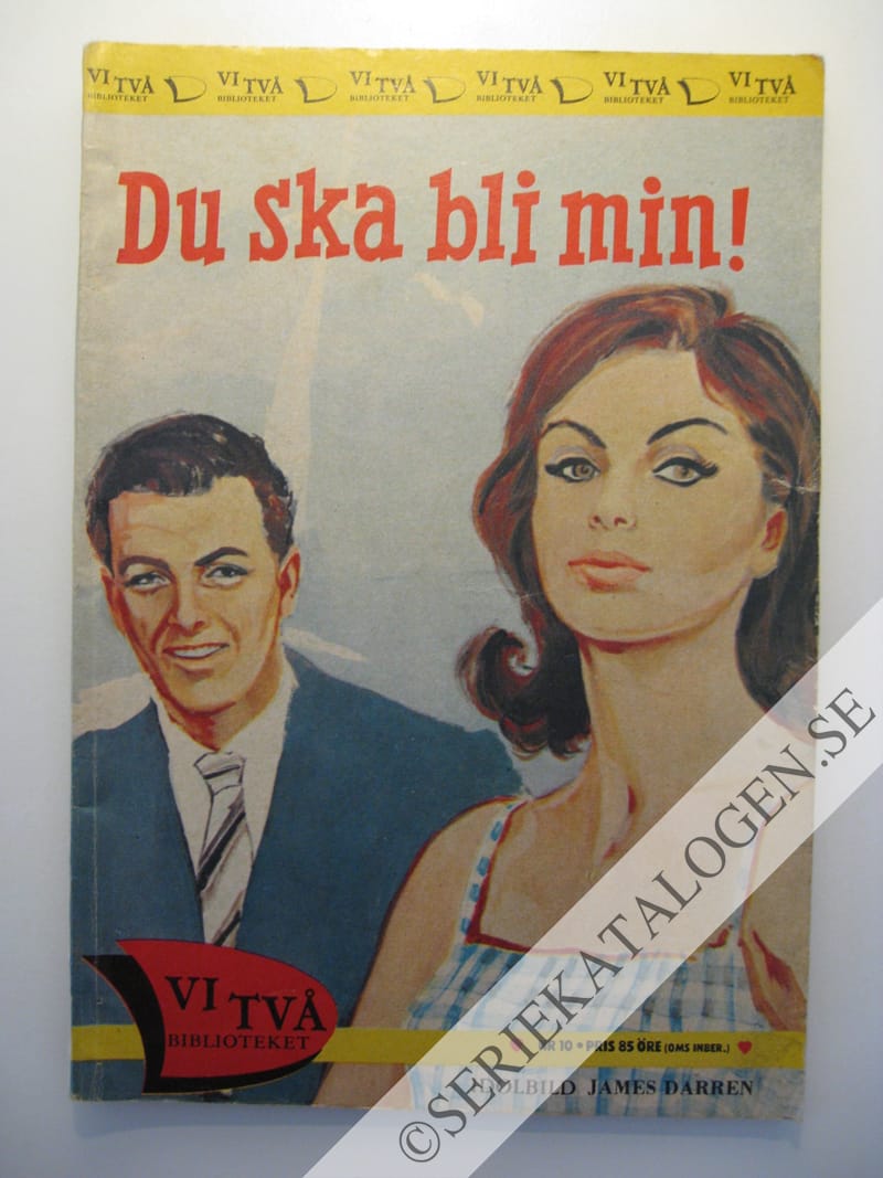 Framsida på Vi två-biblioteket #10 - Du ska bli min! (1961)