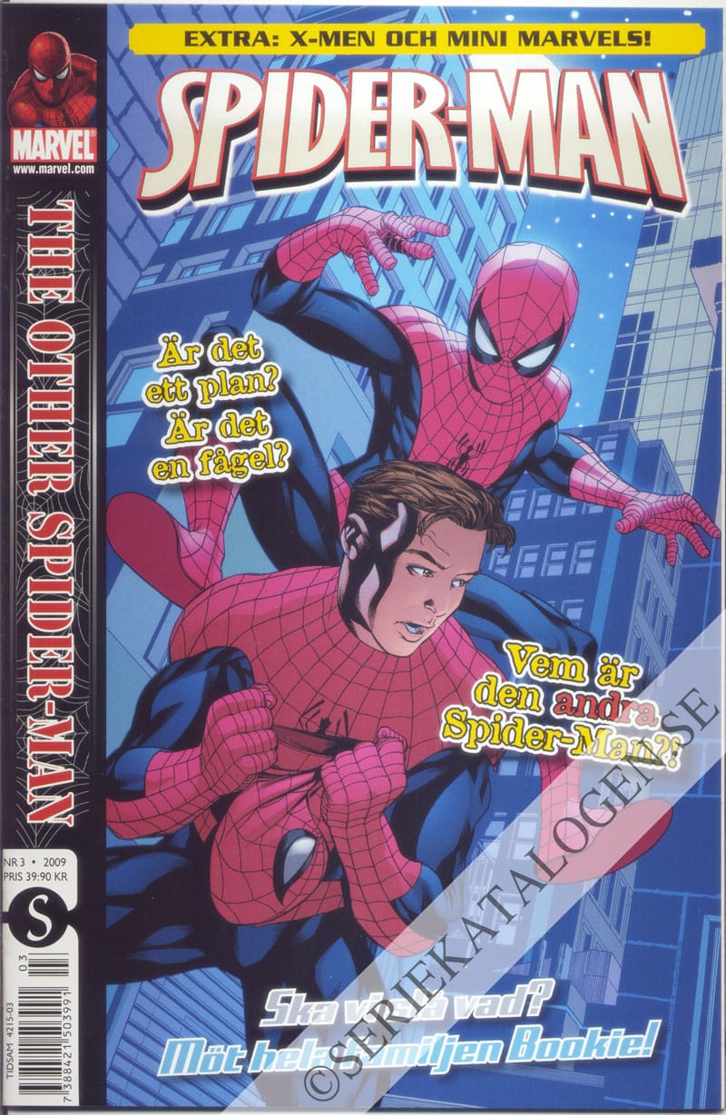 Framsida på Spider-Man #3 (2009)